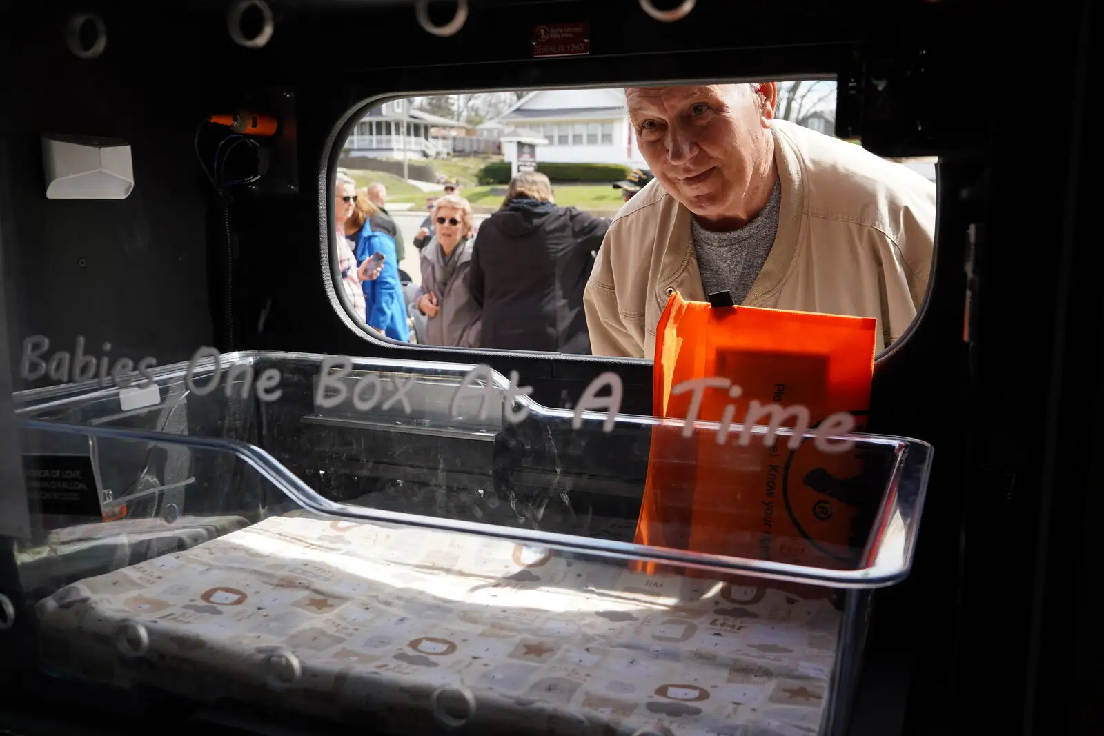 The dedication of the District's Safe Haven Baby Box