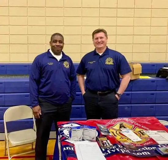 District staff at a senior resource fair